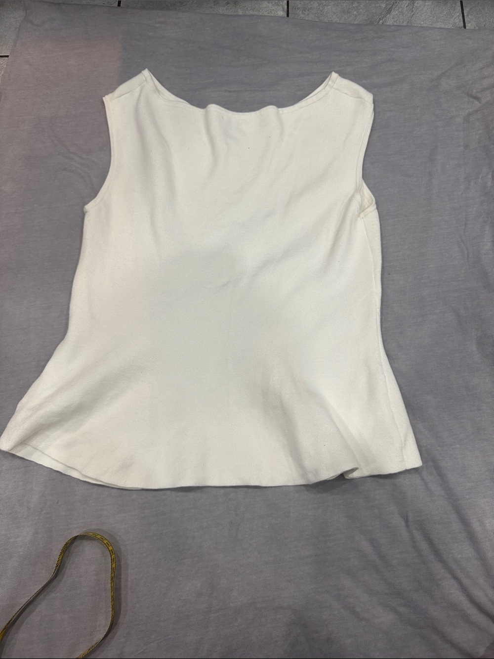 Maeve Sleeveless Peplum Tank Top - Picture 4 of 5